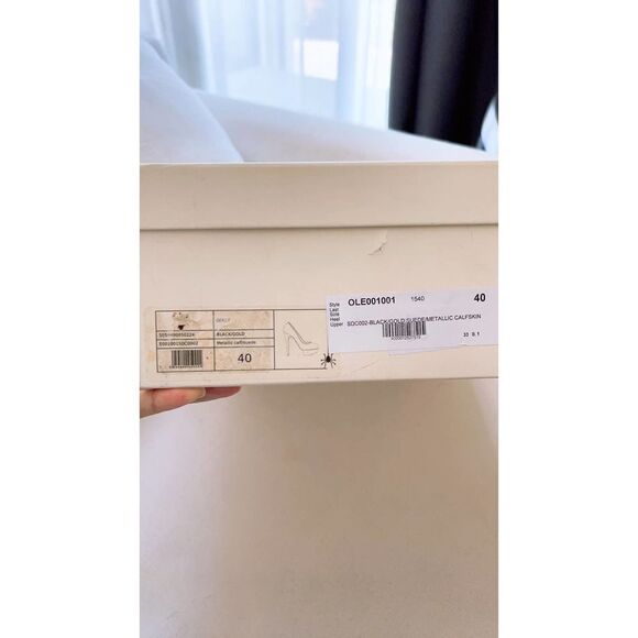 CHARLOTTE OLYMPIA Dolly suede platform pumps EU40 - Picture 12 of 13